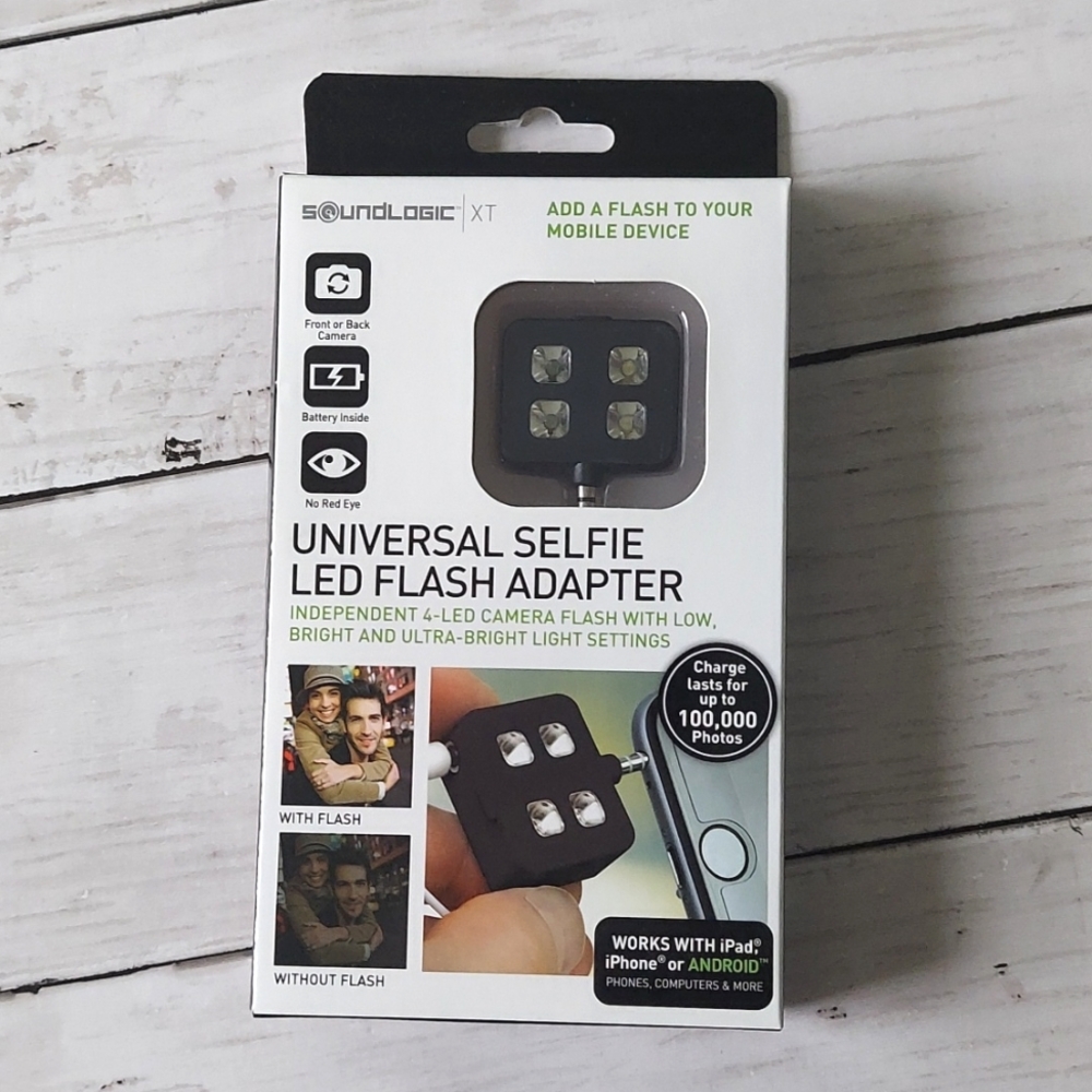 Universal Selfie LED Flash Adapter